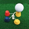 Yjcnelcr Colorful Winters Golfs Tees Set with Different Height Tees