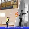 ITTAR Professional Window Cleaning Squeegee Kit, 7.15 Ft High Reach