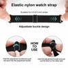 Lzwldan 2 Pack Stretchy Nylon Watch Bands Compatible with Woneligo/Fitpolo