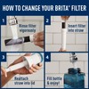 Brita Water Bottle Replacement Filters, BPA-Free, Replaces 1,800 Plastic Water