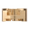 Brass Counterweight for Traxxas TRX‑4 for RC Crawler Rear and
