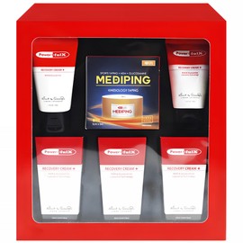 [PowerfulX] Recovery Cream + Mediping Gift Set Powerful Cream Sports Taping Ginseng Recovery Cream Special Set, 1 Piece / [파워풀엑스] 리커버리크림+메디핑 선물세트 파워풀크림스포츠테이핑 진생리커버리크림 기획세트, 1개