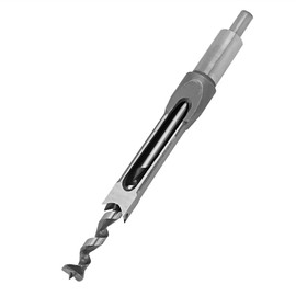 1pc 16mm Square Hole Drill Tool, Walfront Hollow Mortise Chisel Set DIY Woodworking Tools Chisel Cutter Square Holes Saw(16mm)