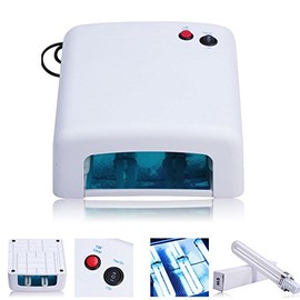New Pro 36W Nail UV Lamp Acrylic Gel Curing Light Timer Dryer SPA Watt White Hot
