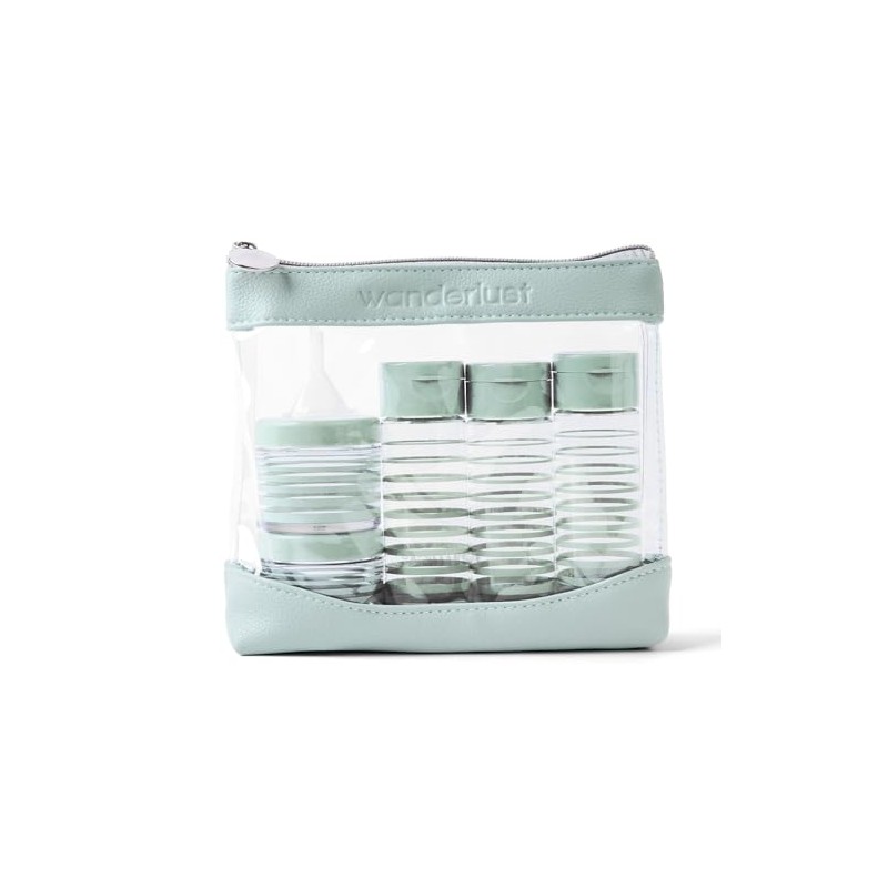 MIAMICA Bottle Set - Sage Green, 9 Piece
