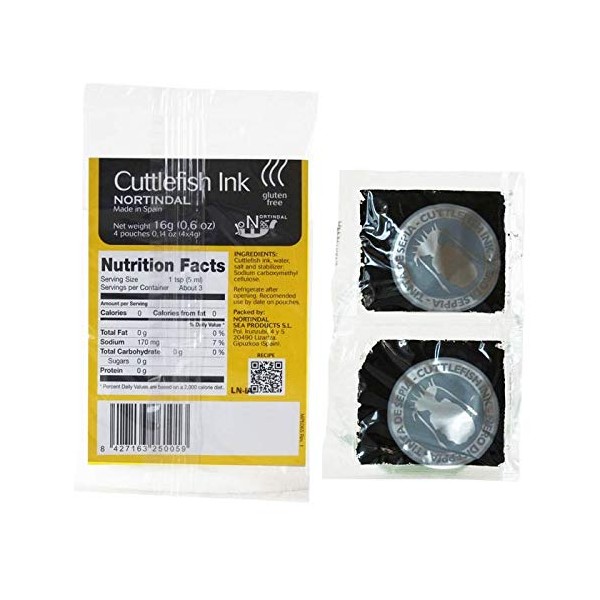 STERILIZED Cuttlefish Ink – Tinta DE Sepia - Squid Ink