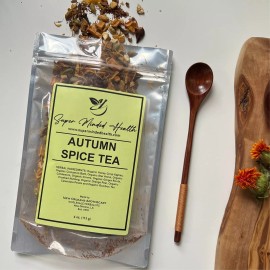 New Orlean Apothecary Autumn Spice Tea (32 Servings) Loose Organic Herbal Rooibos Tea Soothing Warmth