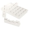1st Care 7 Day Pill Box Organiser, White