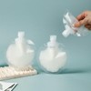 Round plastic pouch portioning container 100ml / 원형 비닐팩 파우치 소분 용기 100ml