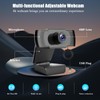 Tidszec 4K Webcam for PC, Ultra 4K HD Web Cam,