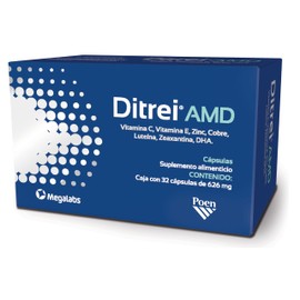 Ditrei AMD cápsulas caja c/32 suplemento alimenticio