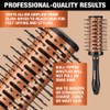 Conair Vented Copper Collection Round Brush for Blow Drying and