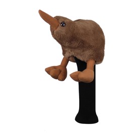 Scott Edward Kiwi Golf Club Cover Fit Well for Driver Wood Golf Club, Funny Cute Animal Design Soft Functional Golf Headcover Stylish Protection for Your Clubs for Men and Women