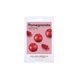 Missha Airy Close-fitting Sheet Mask 19g (Pomegranate) / 미샤 에어리 밀착 시트 마스크 19g (석류)
