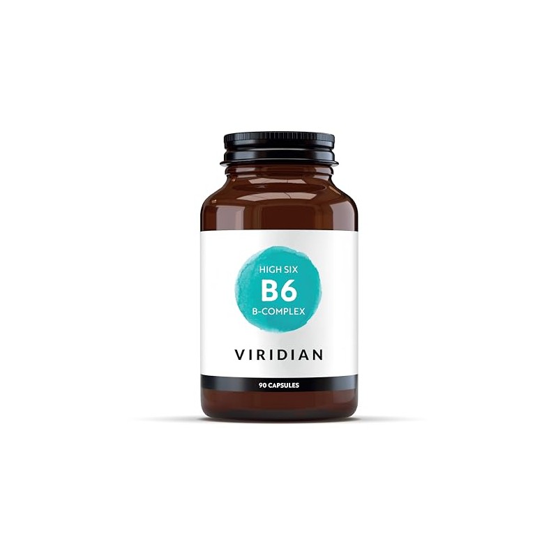 Viridian - High Six B6 B-Complex Veg Caps 90