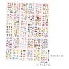 WOONEKY Cute Waterproof Body Stickers 60pcs for Girls DIY Temporary