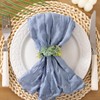 Socomi Dusty Blue Cheesecloth Napkins Summer Cheese Cloths Gauze Set