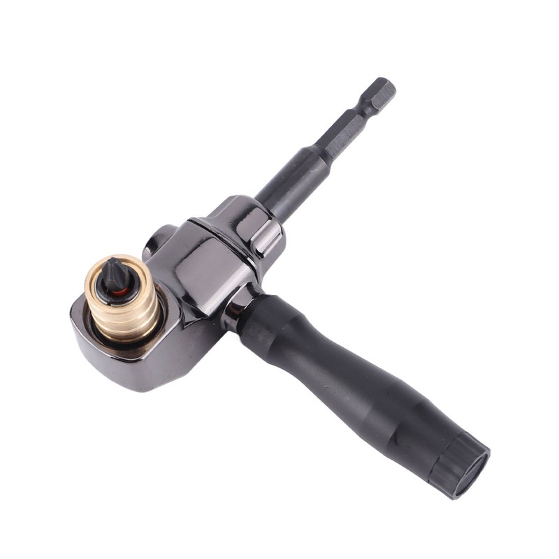 Cordless Drill Attachment Adapter 90 Degree Handle Right Angle Hand