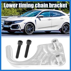 VekAuto Car Lower Timing Chain Guide Timing Chain Bracket Stainless Steel for Honda for Acura RSX Civic Si K20 K24 for K-Series Engines Auto Accessories