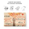 Winkwarm 50th Anniversary Blanket Gifts, 50th Wedding Anniversary Blanket Gifts