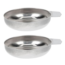 Operitacx Edelstein-wiegeplatte Aus Edelstahl Mini-waage Tablettgriff für Elektronische Waage Geeignet für Küchen-juweliergeschäfte