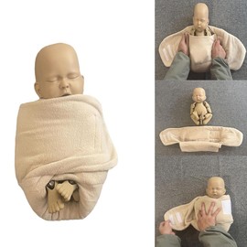 Lgvhydh Newborn Baby Photography Props Wrap Mat Infant Boy Girl Stuffer Posing Wrap Assistant Posturefor Photo Props Pad Poster