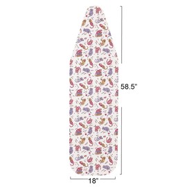 Household Essentials Deluxe Ironing Board Cover, Kool Kats