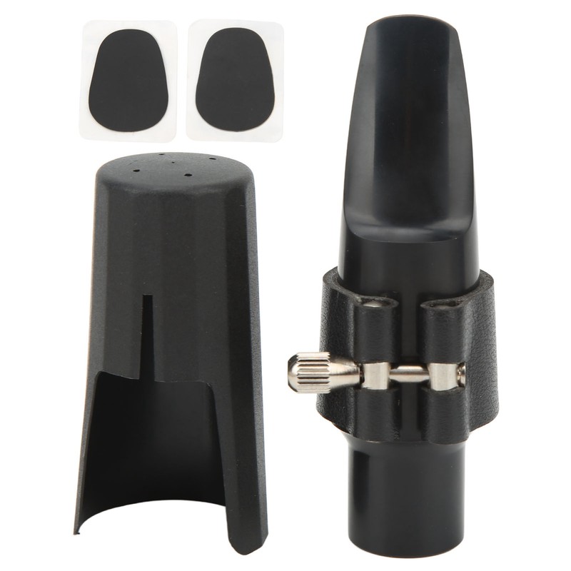 Saxophone Mouthpiece Set Accurate Sturdy Smoothly Cap Buckle Reed Tooth