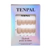 TENPAL Handmade Press on Nails Short Champagne Cat Eyes Gel