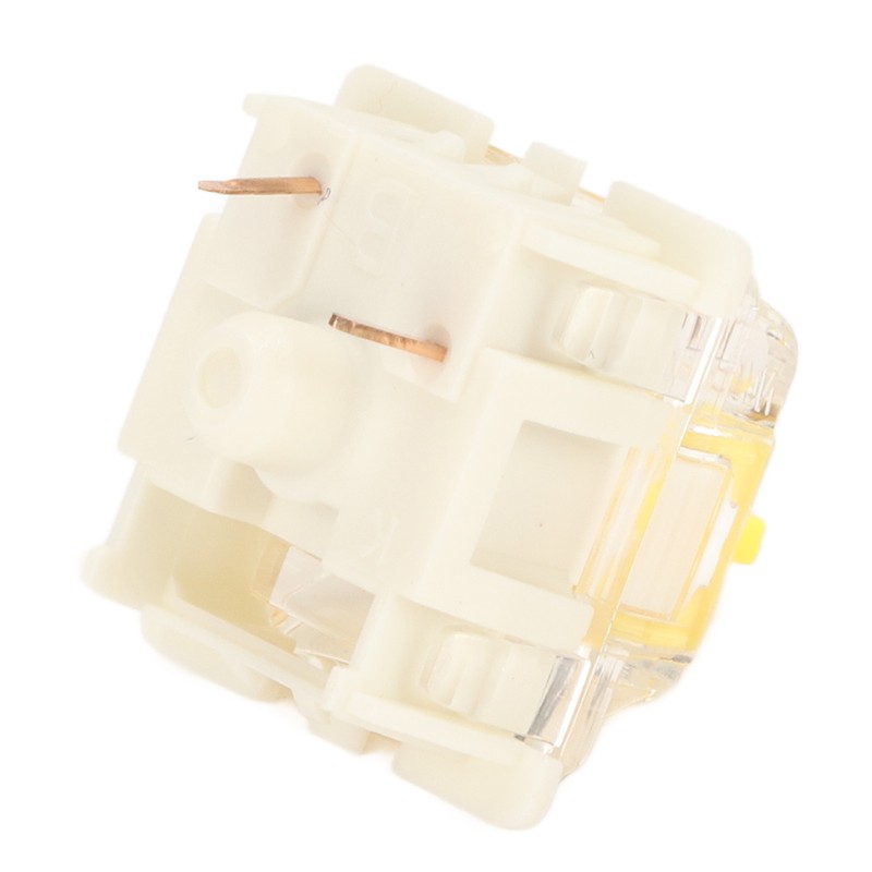 45Pcs Mechanical Keyboard Switches Waterproof Backlight Silent Linear Mechanical Key