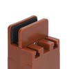4pcs Adjustable Furniture Risers with Screw Clamp Rubber Bed Couch
