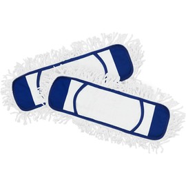 Eyliden Floor Mop, Cotton Cloth Pad, Spare Mop, Replacement Cloth, Floor Wiper, Set of 2, Replacement, Water Wiping, Cleaning Cloth, Pad, Flooring, Cleaning, Mop