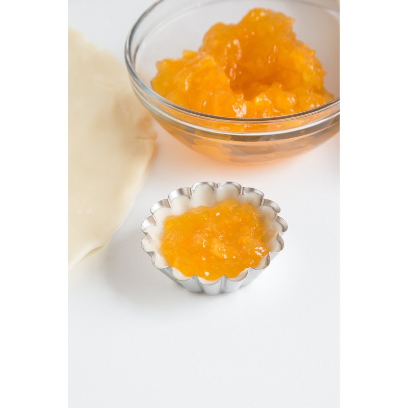 Fox Run Deep Tart Tin, Tin-Plated Steel, 2.5-Inch