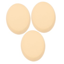 FOMIYES 3pcs Oval Makeup Puff for Cream and Foundation Sponges for Application for Wet Dry Use for Makeup