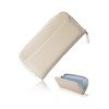 GRAV Women's Long Wallet, Compact, Unique Design Compact, Soft Touch