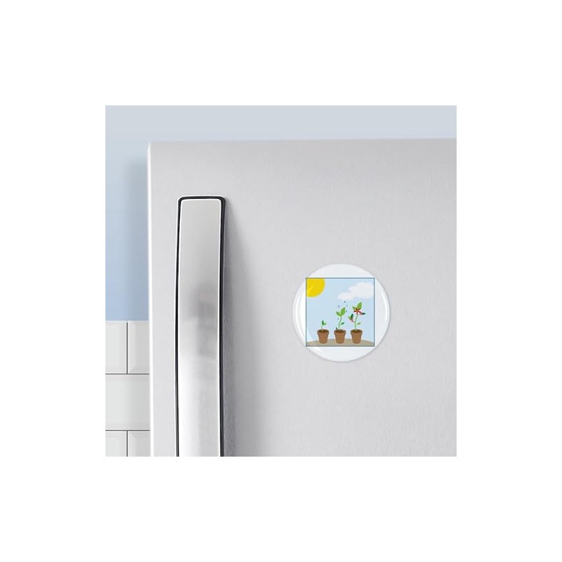 CafePress Seedlings Magnets 2.25" Round Button Magnet (10 pack)
