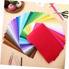 Gadpiparty 40Pcs Non Woven Felt Sheets Thick for DIY Sewing
