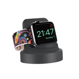 jojofuny Charging Stand Holder for Series Dock Non- Base Convenient Nightstand Desk Display Compatible Models Black