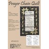 Prayer Chain Quilt Pattern with The Lord's Prayer Fabric Panel