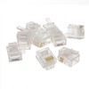 kenable RJ12 6P6C 6 Position 6 Conductor Modular Plugs Ends