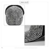 Bling Studded Shiny Rhinestones Baseball Cap, Sparkle Adjustable Ponytail Visor