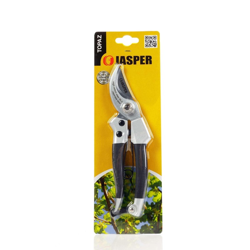 Jasper Solid 8" Heavy Duty Bypass Pruners Japanese Steel SK-5