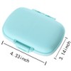 WUBAYI Travel Pill Box Organizer - Investment Bag Plus Size