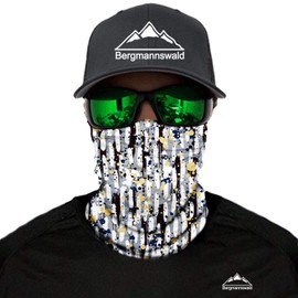 Bergmannswald® Multifunctional Scarf Seamless (Pack of 1, Designer)