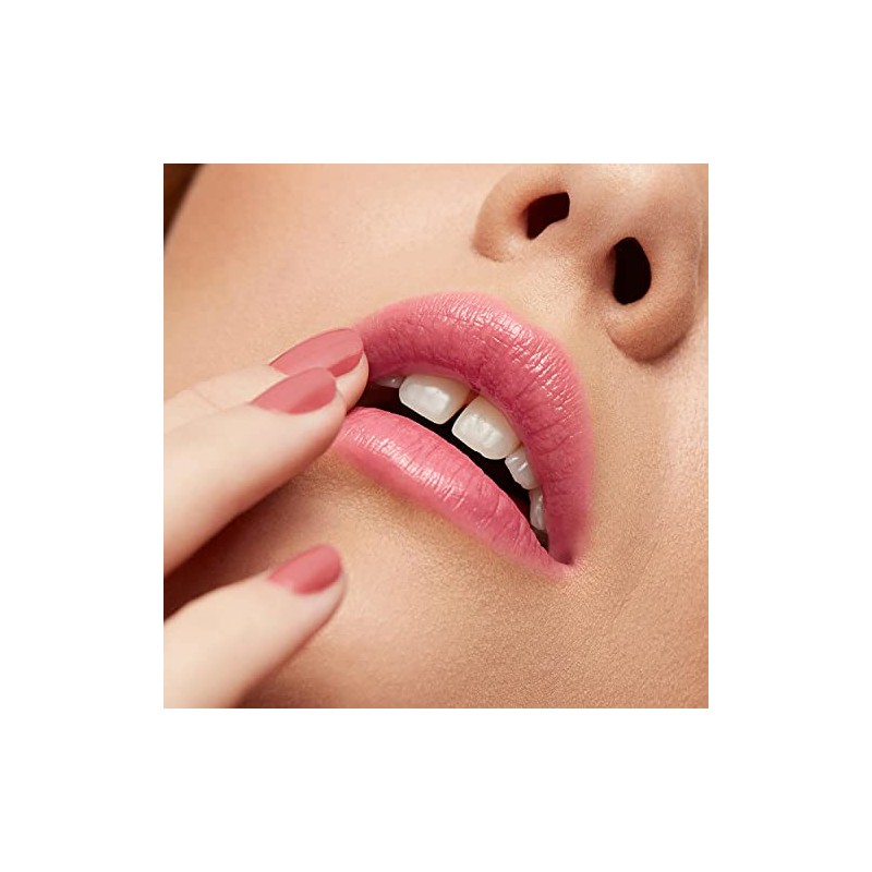 Lápiz Labial Revlon Super Lustrous Glass Shine tono Beaming strawberry