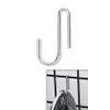 SSWBasics Chrome Display S Hook for Wire Grid - Pack