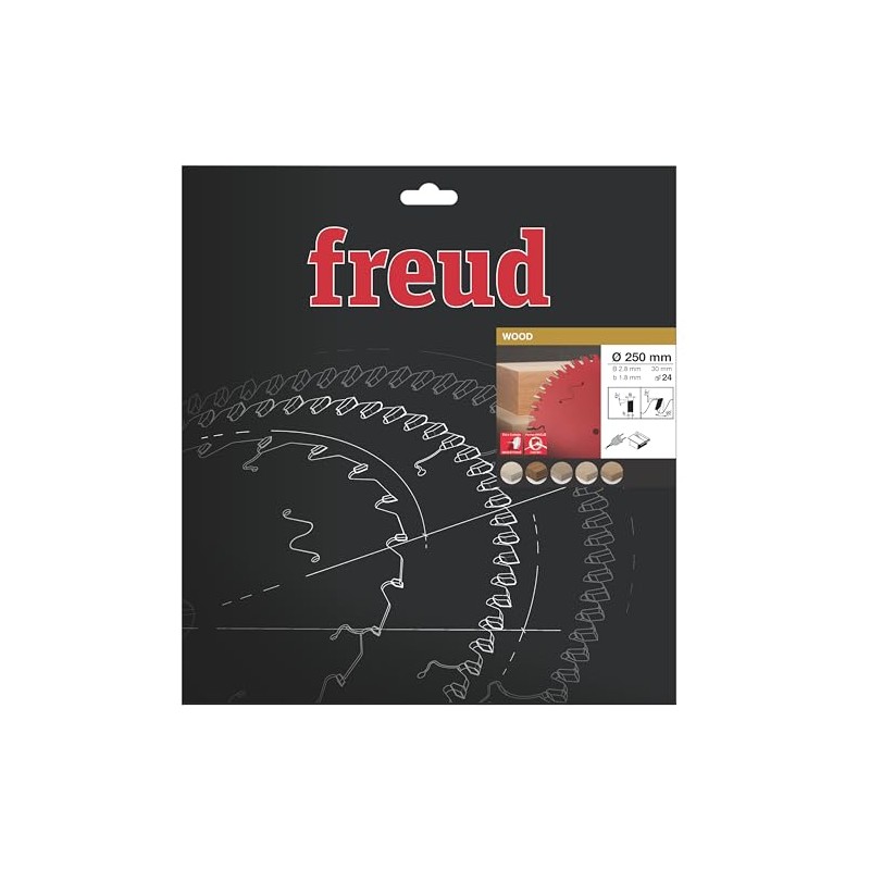 Freud 250mm x 30mm 24T Wood Circular Saw Blade FR23W001T