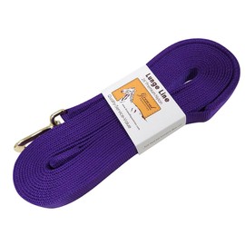 Grewal Equestrian Nylon Lunge Lines (Purple)