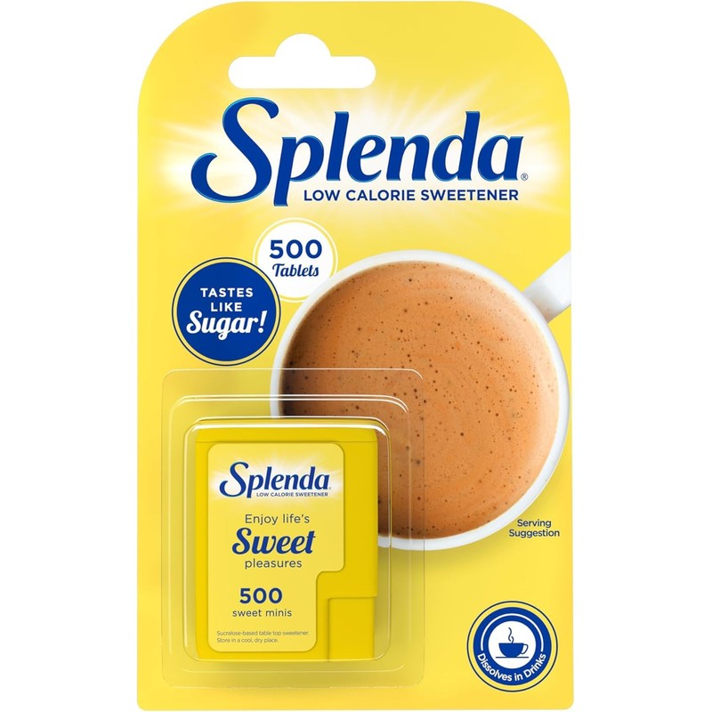 Splenda Low Calorie Sweetener 1000 Tablets (Pack of 2x 500)