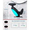 Pull Out LED Bathroom Faucet, 4 Modes Single Handle Waterfall
